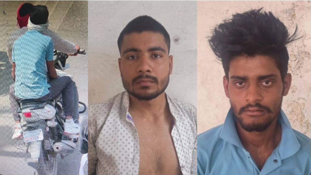 Gwalior Crime: लूट के दो आरोपी गिरफ्तार, बाइक की नंबर प्लेट पर पुलिस लिखवा कर वारदात को देते थे अंजाम