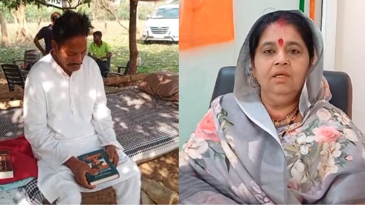 पति-पत्नी और पॉलिटिक्स: विधायक पत्नी की जिद के आगे झुके बसपा प्रत्याशी, छोड़ा अपना घर, टेंट को बनाया ठिकाना