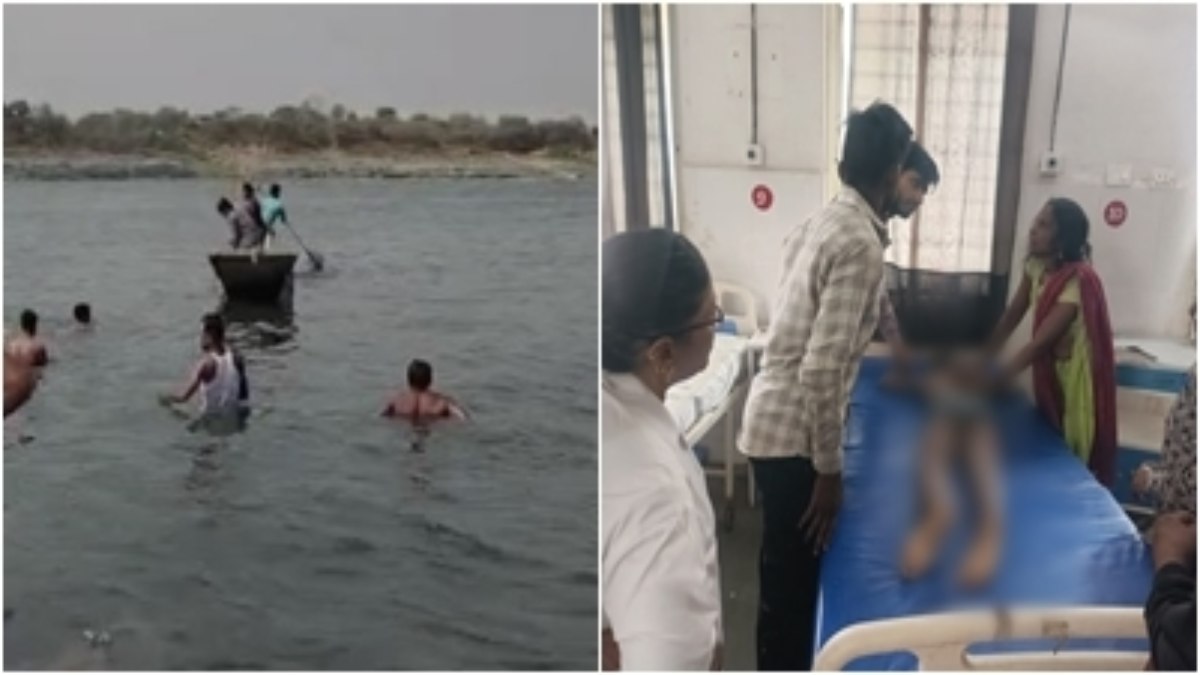 शादी की खुशियां मातम में बदली, नर्मदा नदी में डूबने से 2 नाबालिग बच्चों की मौत 