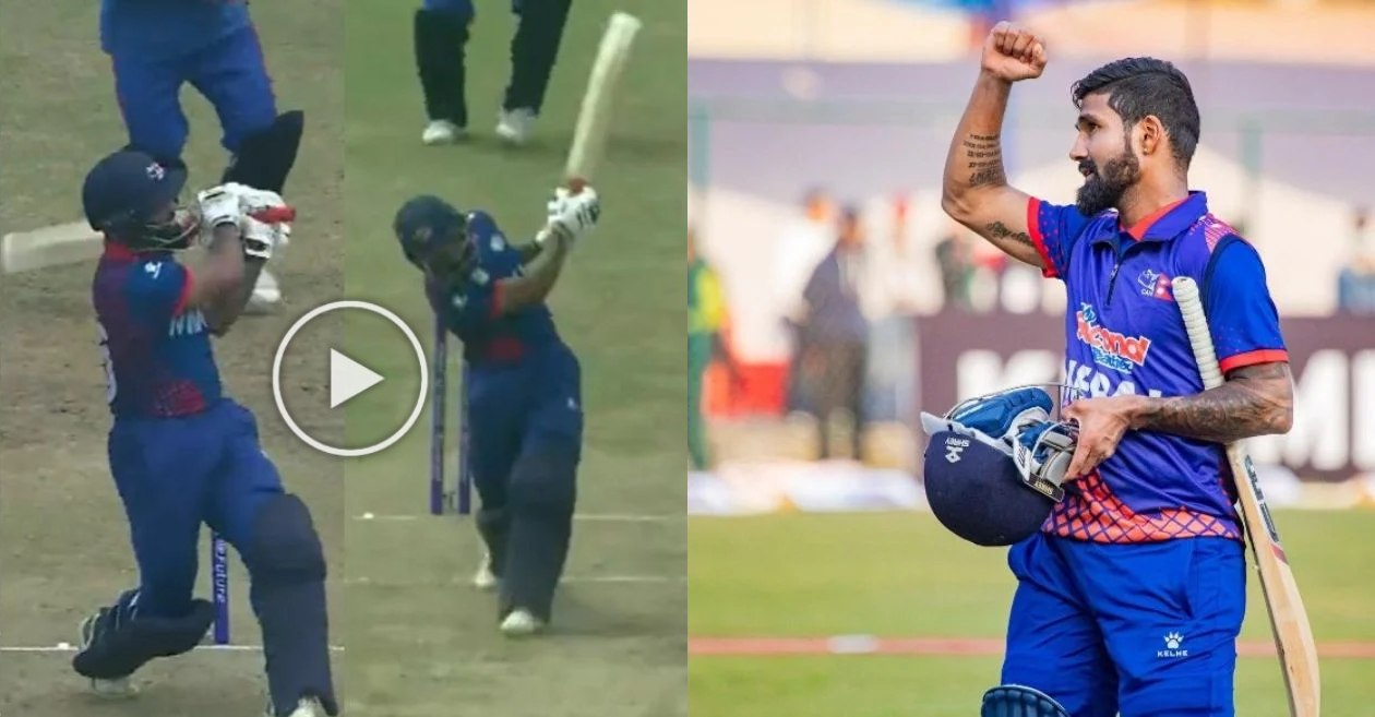 Viral Video: 6 6 6 6 6 6, नेपाल के इस बल्लेबाज ने मचाई तबाही, एक ओवर में कूटे 36 रन