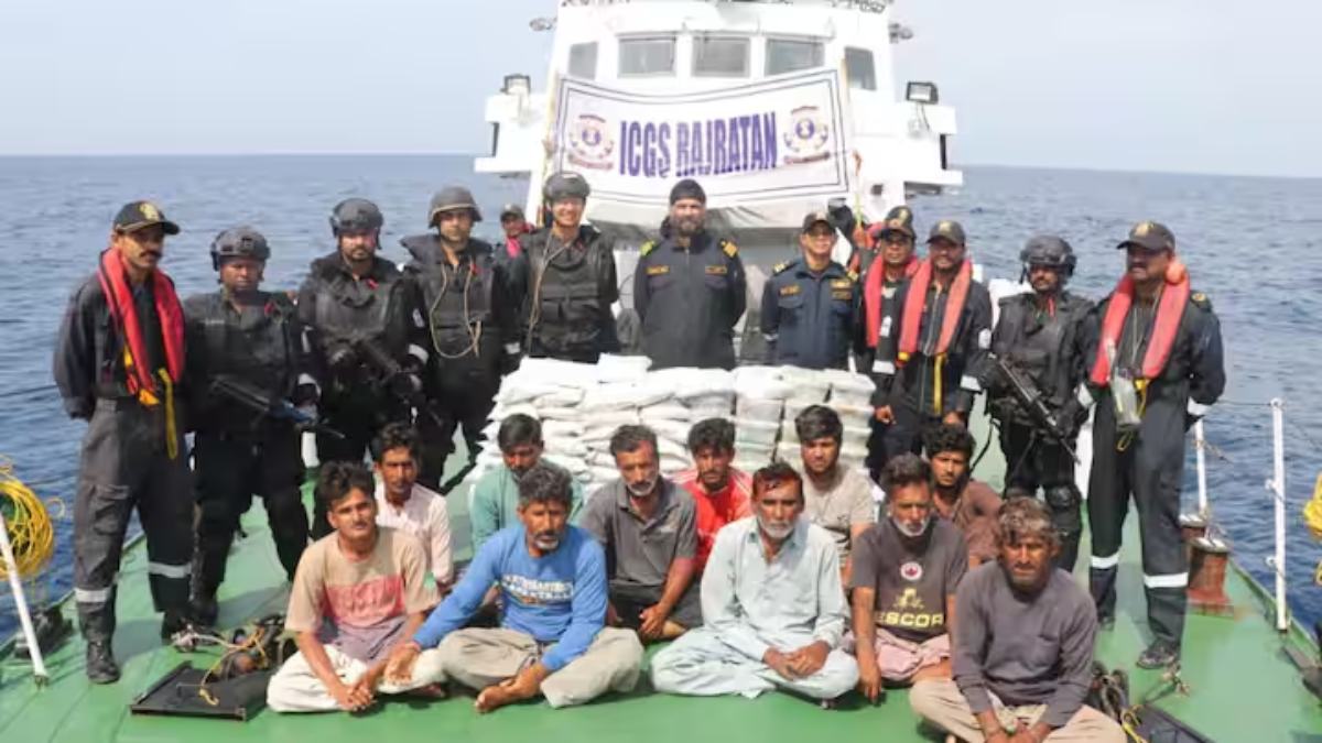 602 करोड़ रुपये की ड्रग्स जब्तः ATS और NCB की संयुक्त कार्रवाई, 14 पाकिस्तानी भी गिरफ्तार