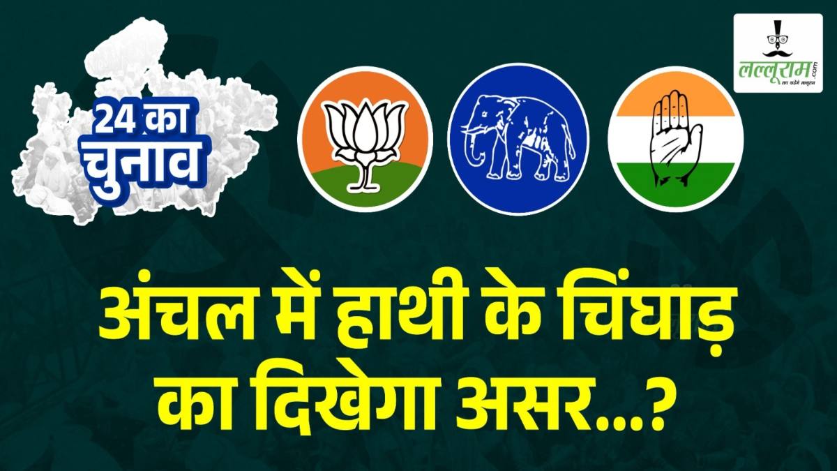Special Report: चंबल में हाथी पर सवार हुए बागी; चुनावी मैदान में कांग्रेस के 2, बीजेपी का एक बागी, BSP की चाल से बिगड़ेगा समीकरण ?