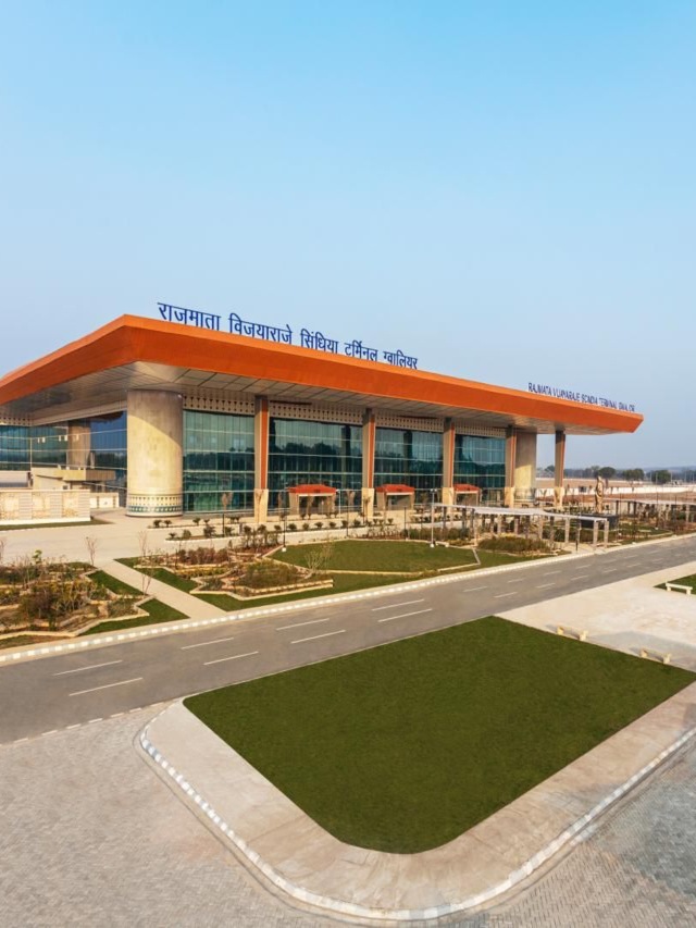 इंटरनेशनल डिजाइन और हेरिटेज लुक…, हाईटेक सुविधाओं के साथ बनकर तैयार ग्वालियर एयर टर्मिनल