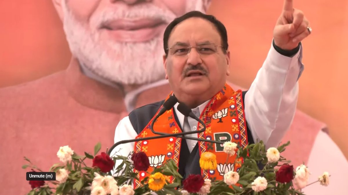 JP Nadda Visti in Shahdol: नड्डा के निशाने पर विपक्ष; भाजपा अध्यक्ष ने I.N.D.I. अलायंस को बताया भ्रष्टाचारियों का टोला, बोले- बेल पर या जेल में