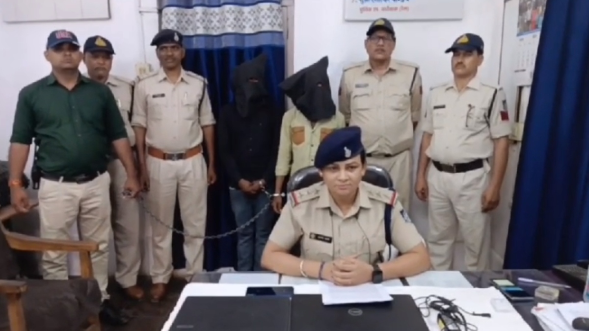 जीआरपी को मिली सफलता: चलती ट्रेनों पर चोरी करने वाले दो आरोपी गिरफ्तार, दो लैपटॉप समेत 19 मोबाइल जब्त 