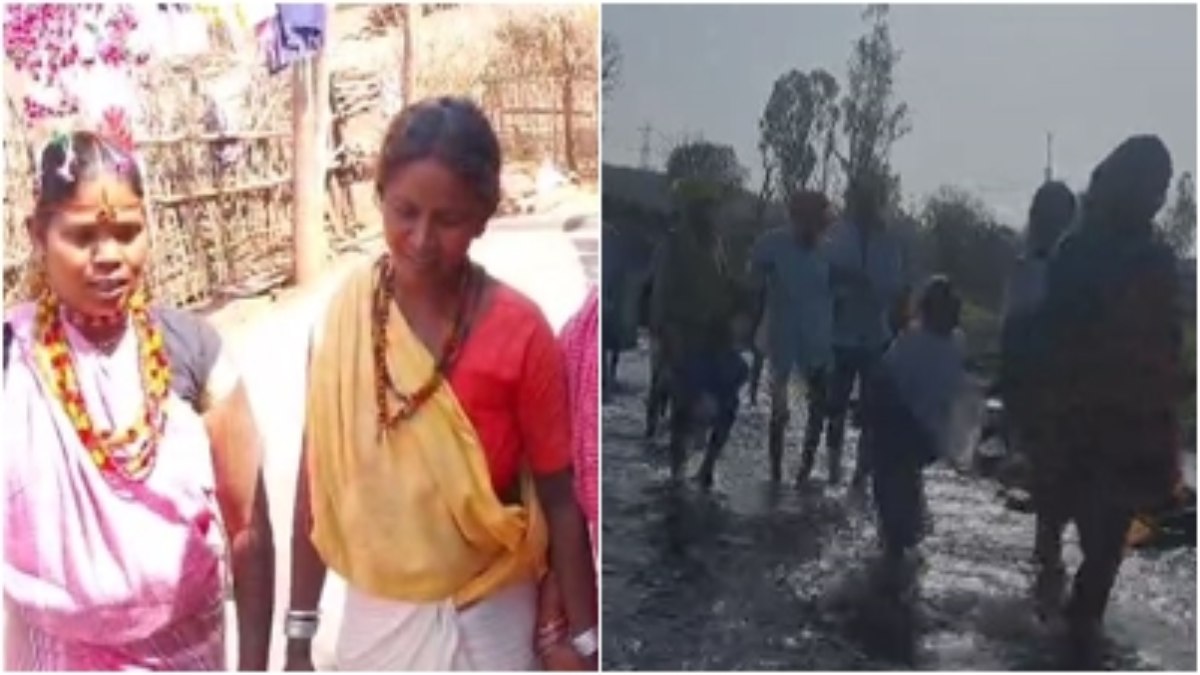 नदी पार कर वोट डालने पहुंचे ग्रामीण, VIDEO: आदिवासी महिलाओं ने नाच-गाकर मतदान के लिए किया जागरूक   