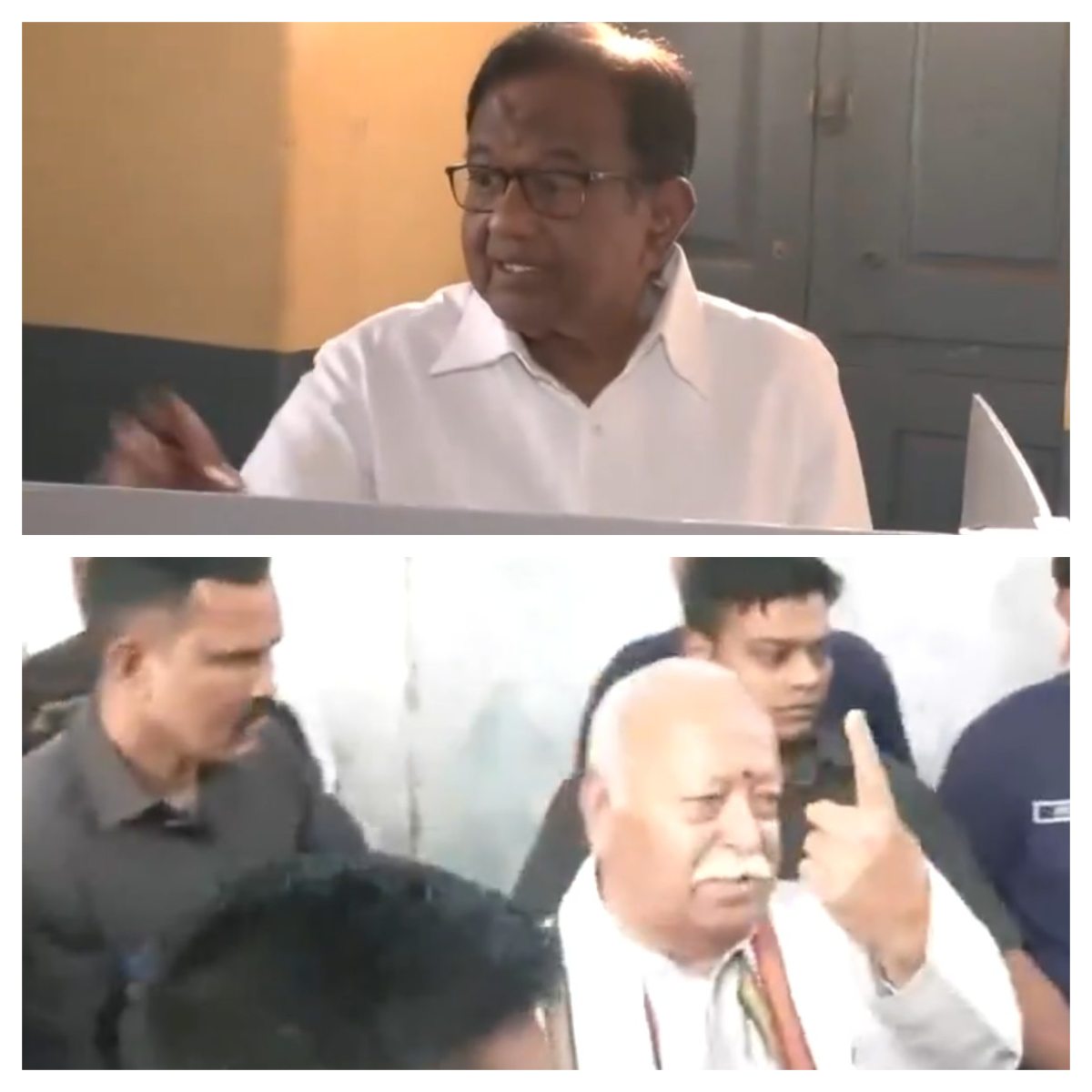 Lok Sabha Election Phase-1 Voting: मोहन भागवत ने नागपुर और पी चिदंबरम ने शिवगंगा में डाला वोट, पीएम मोदी ने वोटर्स से की खास अपील
