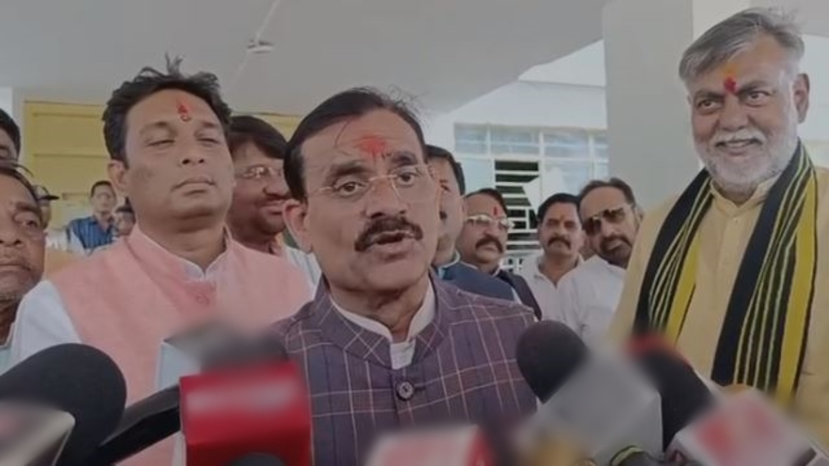 दमोह में राहुल लोधी के नामांकन में शामिल हुए वीडी शर्मा: कहा- जनता ने कांग्रेस को नकार दिया, 6 अप्रैल को बीजेपी में एक लाख कार्यकर्ताओं की होगी भर्ती