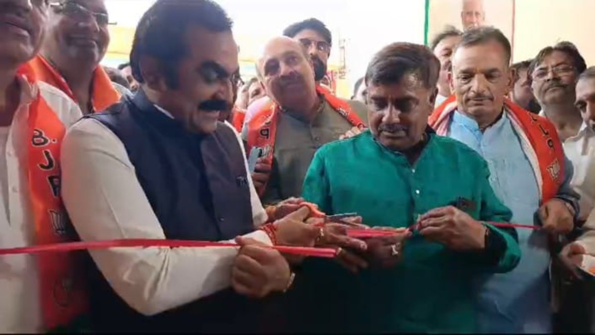 जबलपुर लोकसभा चुनाव कार्यालय का शुभारंभः मंत्री राकेश सिंह बोले- जनता का आशीर्वाद पीएम मोदी के साथ