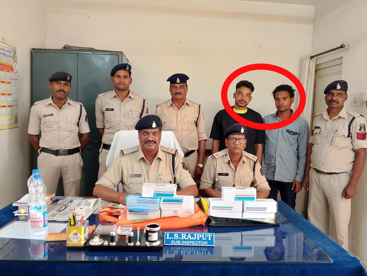 रायपुर रेलवे स्टेशन में जीआरपी ने जब्त की नशीली गोलियां, दो गिरफ्तार