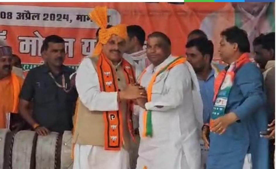 कांग्रेस के पूर्व विधायक Ajab Singh Kushwaha BJP में शामिल, CM मोहन ने दिलाई सदस्यता, विधानसभा चुनाव में भी मारी थी पलटी