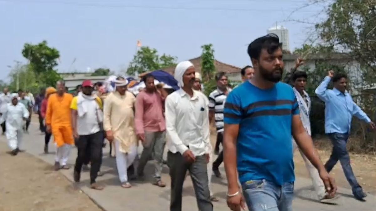 लोकसभा प्रत्याशी का हुआ अंतिम संस्कार: भाजपा-कांग्रेस के सैकड़ों कार्यकर्ता रहे मौजूद, हार्ट अटैक से हुआ था निधन