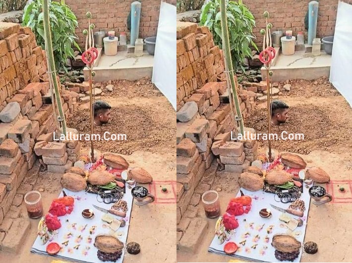 Chhattisgarh News: छत्तीसगढ़ में चैत्र नवरात्र पर माता के भक्त ने ली 9 दिन की समाधि… प्रशासन चिंतित… युवक ने कहां- गुरूजी का आदेश है