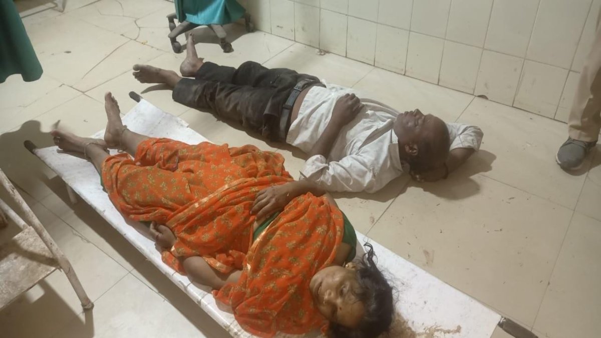 सड़क हादसे में पत्नी की मौत, पति घायलः बाइक सवार दंपती को अज्ञात वाहन ने मारी टक्कर