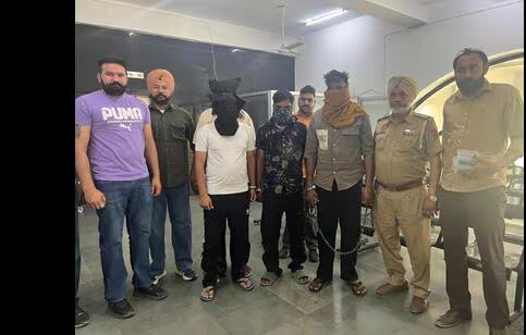 बंबीहा गैंग के 6 गुर्गे 4 पिस्तौल के साथ गिरफ्तार