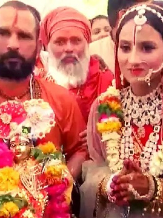 लड़की ने लड्डू गोपाल से रचाई शादी, दुल्हन को लेने वृंदावन से आई बरात…