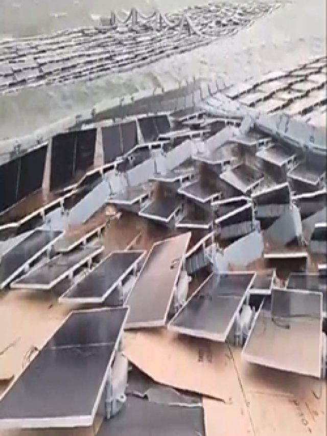 पानी पर तैरता एशिया का सबसे बड़ा सोलर पावर प्लांट क्षतिग्रस्त, तेज आंधी से हुआ धराशाई