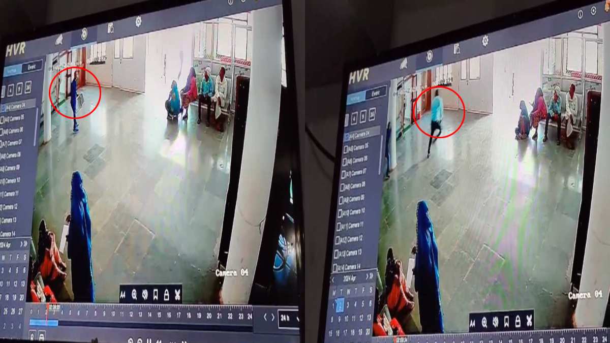 CBMO और डॉक्टर के बीच मारपीट: कुर्सी लेकर मारने के लिए दौड़ते दिखे चिकित्सक, थाने पहुंचा मामला