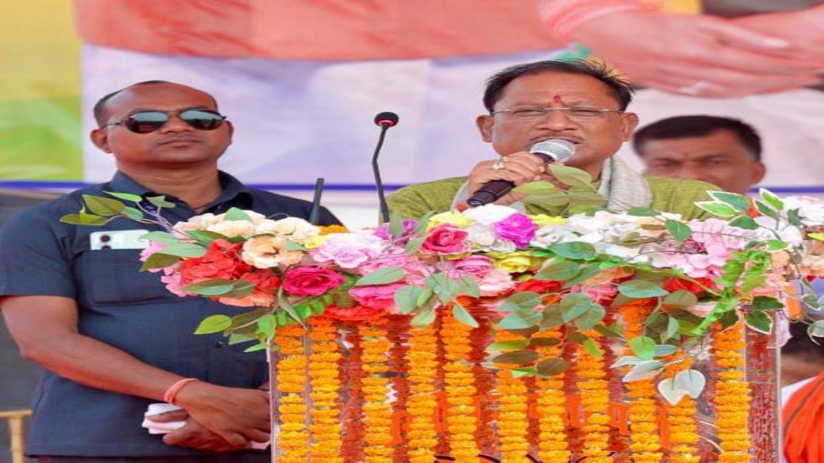 कांग्रेस पर बरसे सीएम साय, कहा- भूपेश ने गरीबों का आवास रोका, हमारी सरकार सांय-सांय बनवाएगी