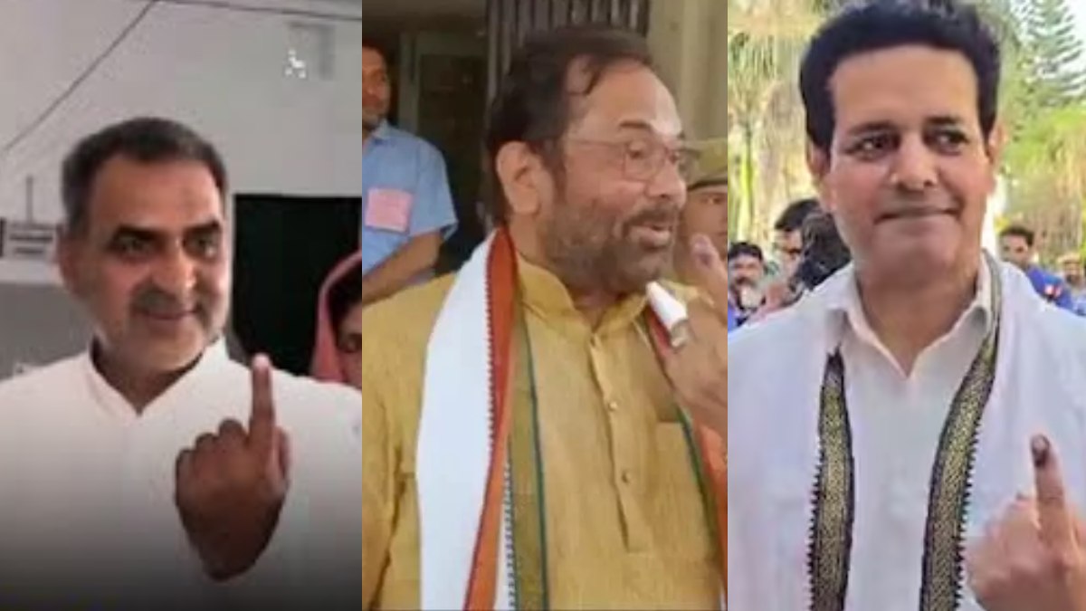 Lok Sabha Election 2024 : पहले चरण के लिए UP में मतदान जारी, इन दिग्गजों ने किया मतदान