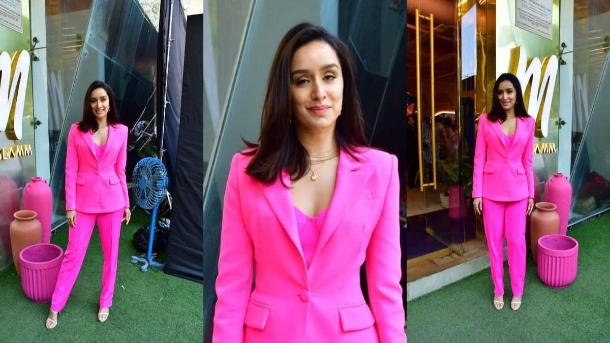 पिंक फॉर्मल आउटफिट में बॉसी दिखीं Shraddha Kapoor, खूबसूरती के कायल हुए फैंस …