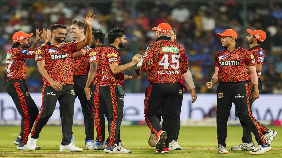 RCB vs SRH : हैदराबाद ने बेंगलुरु को 25 रनों से हराया, IPL इतिहास में पहली बार एक मैच में बने 549 रन