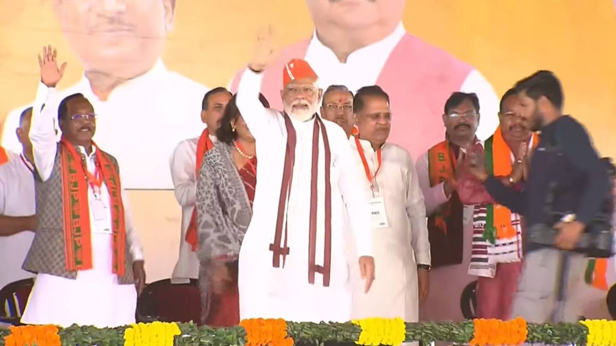 PM Modi live : पीएम मोदी विजय संकल्प शंखनाद महारैली को कर रहे संबोधित, देखिये लाइव कार्यक्रम