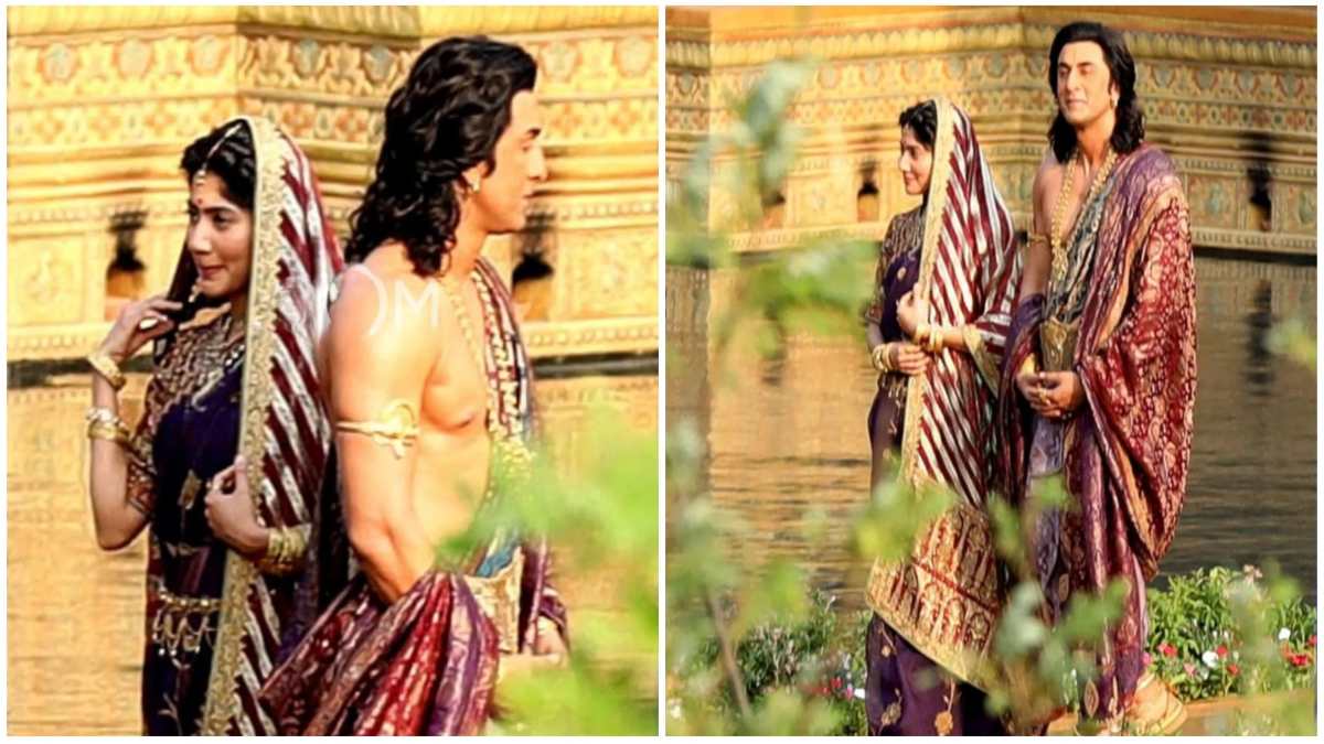 Ramayana के सेट से Ranbir Kapoor और Sai Pallavi का Photo हुआ लीक, ‘राम’ और ‘सीता’ का लुक आया सामने …