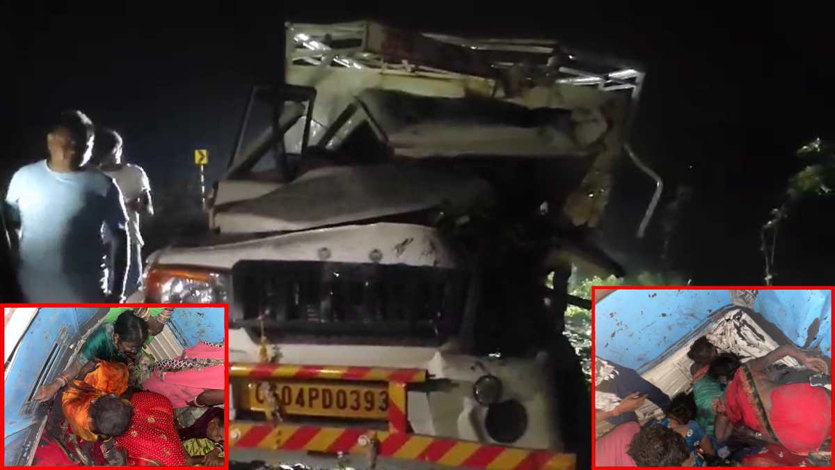 CG BIG ACCIDENT : बेमेतरा में बड़ा सड़क हादसा, 3 बच्चे समेत 8 लोंगो की मौत, कई घायल