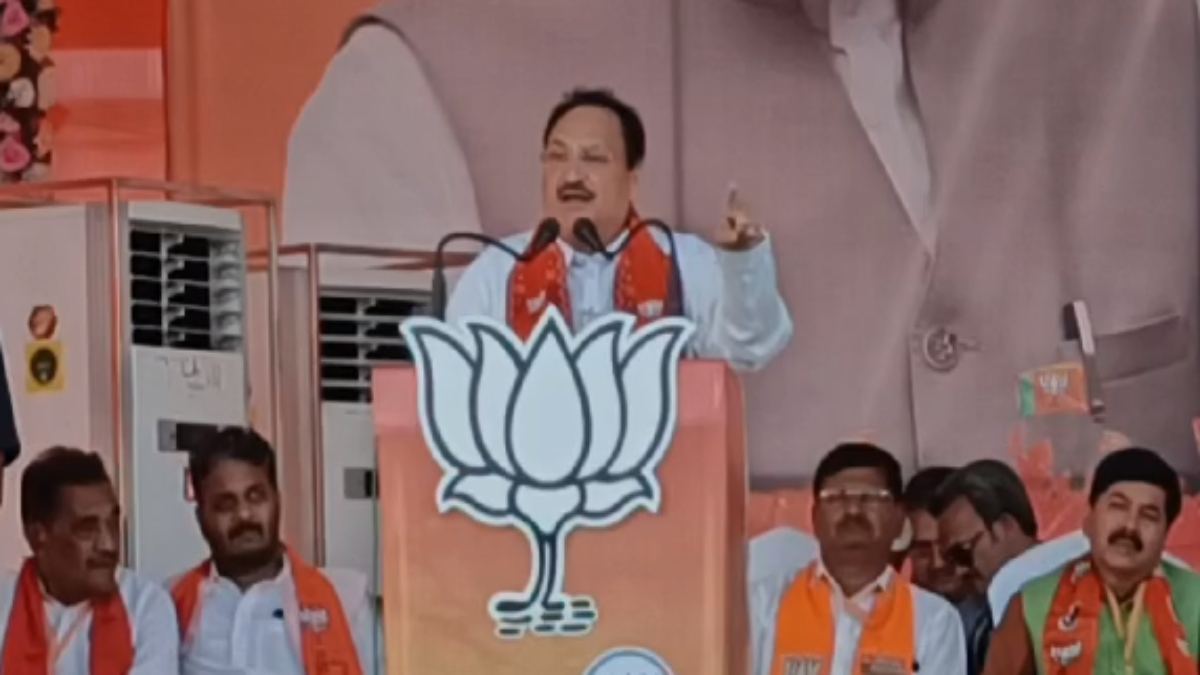 जेपी नड्डा की जनसभा: ‘इंडिया’ गठबंधन को बताया घोटालेबाज, कहा- ‘ये सारे लोग चोर-चोर मौसेरे भाई’