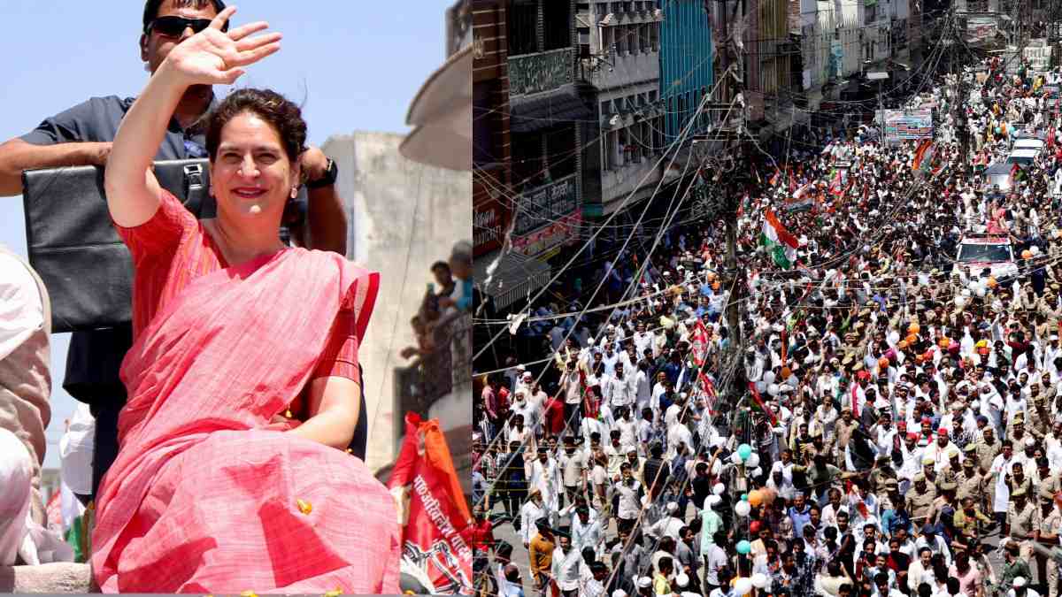 लोकसभा चुनाव 2024 : प्रियंका गांधी ने किया रोड शो, कहा- PM मोदी केवल सत्ता को पूजते हैं, सत्य को नहीं…