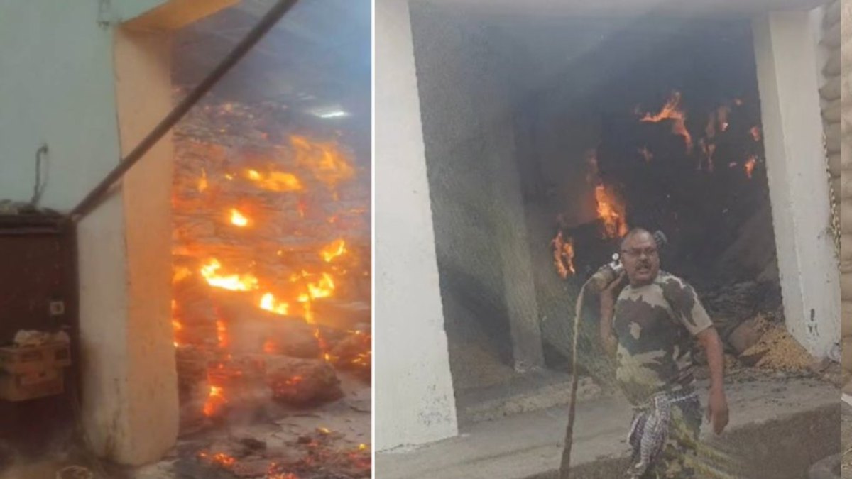 CG BREAKING: राइस मिल में लगी भीषण आग, धान की बोरियां जलकर खाक, फायर ब्रिगेड की टीम मौके पर