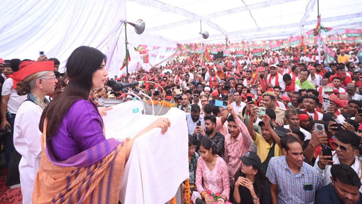 Lok Sabha Election 2024 : ‘पिछले 10 सालों में बिगड़ा देश का वातावरण’, डिंपल यादव ने उन्नाव में की जनसभा