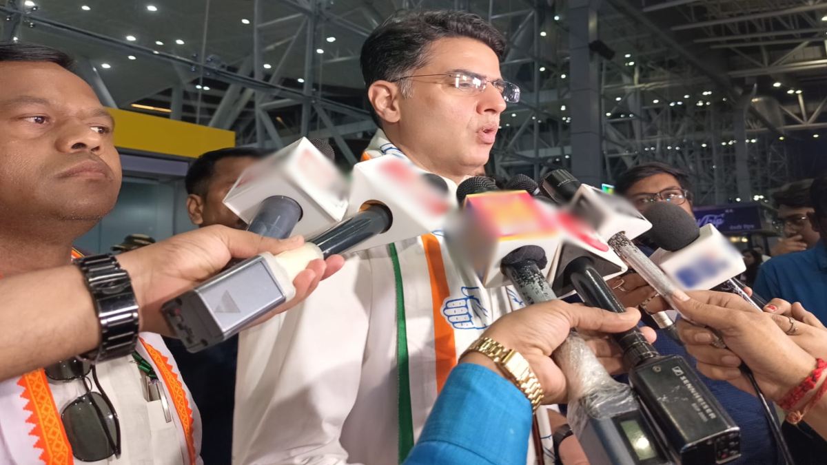 राजधानी पहुंचे प्रदेश प्रभारी सचिन पायलट, कहा- कांग्रेस का छत्तीसगढ़ में पूरा फोकस
