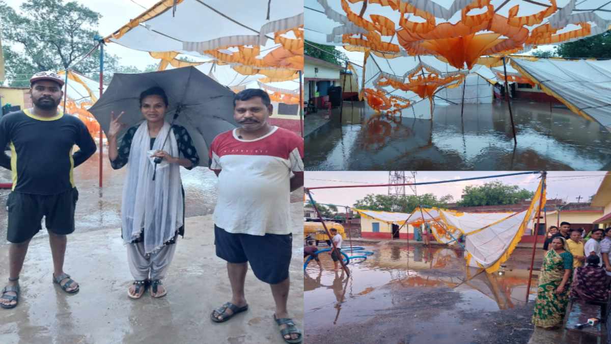 लोकतंत्र की खूबसूरत तस्वीर: बारिश पर भारी पड़े मतदाता, वोटर्स बोले- यह बारिश हमें वोटिंग करने से नहीं रोक सकती