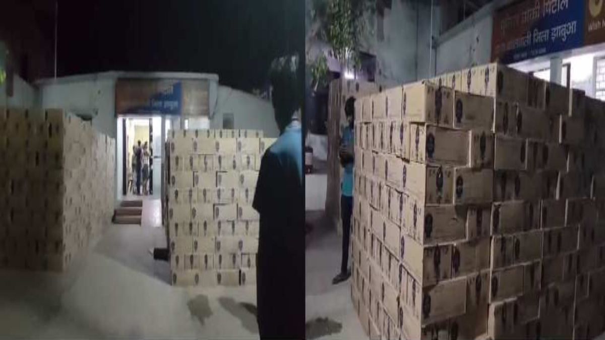 बड़ी कार्रवाई: 15 करोड़ की अवैध शराब जब्त, MP से गुजरात के रास्ते दमन दीव ले जा रहा था ट्रक