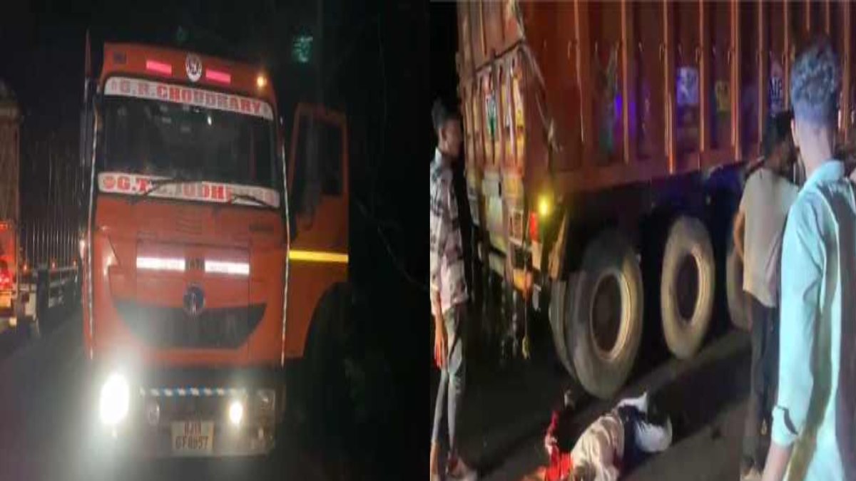 Khandwa में भीषण हादसा: ट्राला और बाइक की टक्कर में 2 की मौत, ड्राइवर फरार