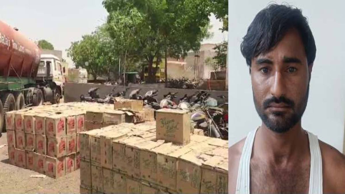 पुलिस की बड़ी कार्रवाई: अवैध शराब परिवहन करते ड्राइवर पकड़ाया, 52 लाख से अधिक का माल जब्त