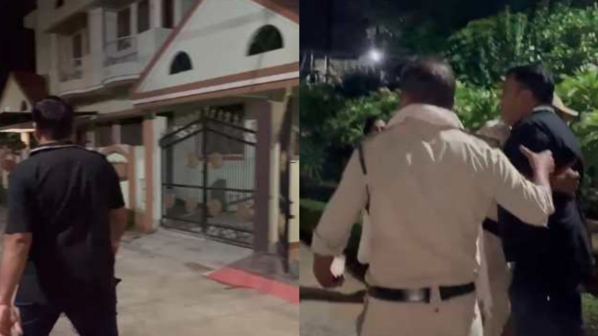 टल्ली थानेदार निलंबित: आधी रात कॉलोनी में मचाया था उत्पात, जमकर की थी तोड़फोड़, देखें वीडियो