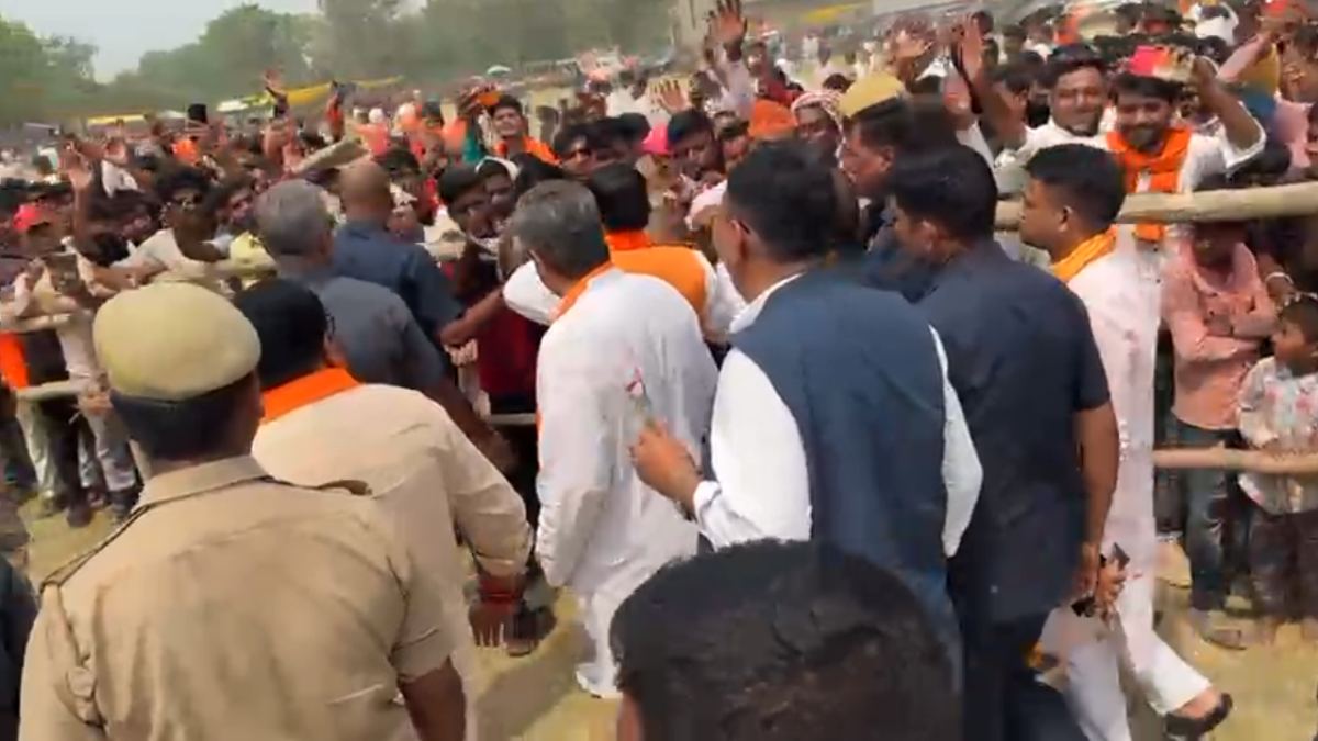 UP पहुंचे MP के CM मोहन यादव: जनसभा से पहले आमजनों से की मुलाकात, लोगों का किया अभिवादन, BJP प्रत्याशी के पक्ष में करेंगे प्रचार