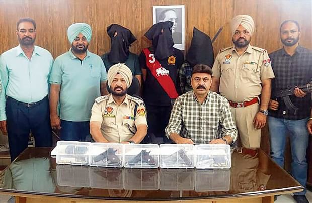 हैप्पी जट्ट गैंग के 3 गैंगस्टर गिरफ्तार