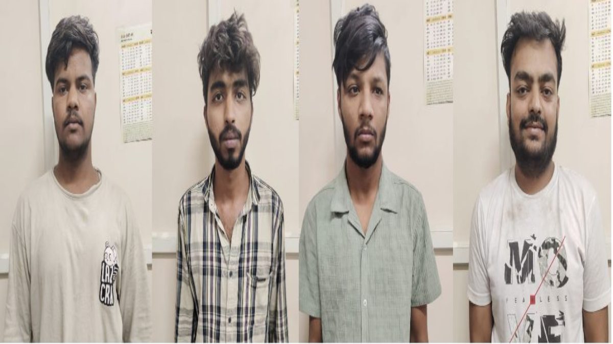 क्रेडिट कार्ड बनाने के नाम पर ठगीः गैंग के 4 सदस्य चढ़े क्राइम ब्रांच के हत्थे, फर्जी लिंक भेज निकाल लेते थे रुपए