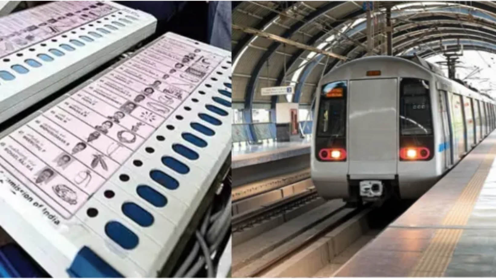 दिल्ली में मतदान के दिन मेट्रो सुबह 4 बजे से चलेगी