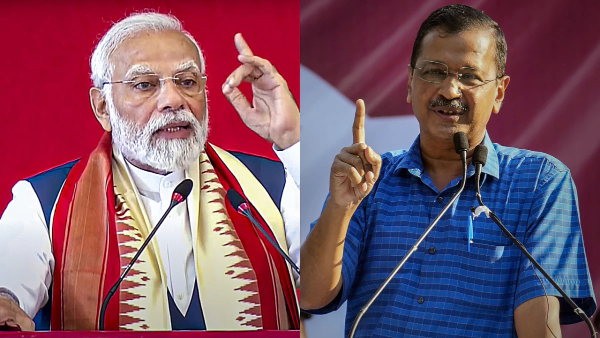 पीएम मोदी ने CM केजरीवाल पर साधा निशाना ; डाकुओं से की तुलना