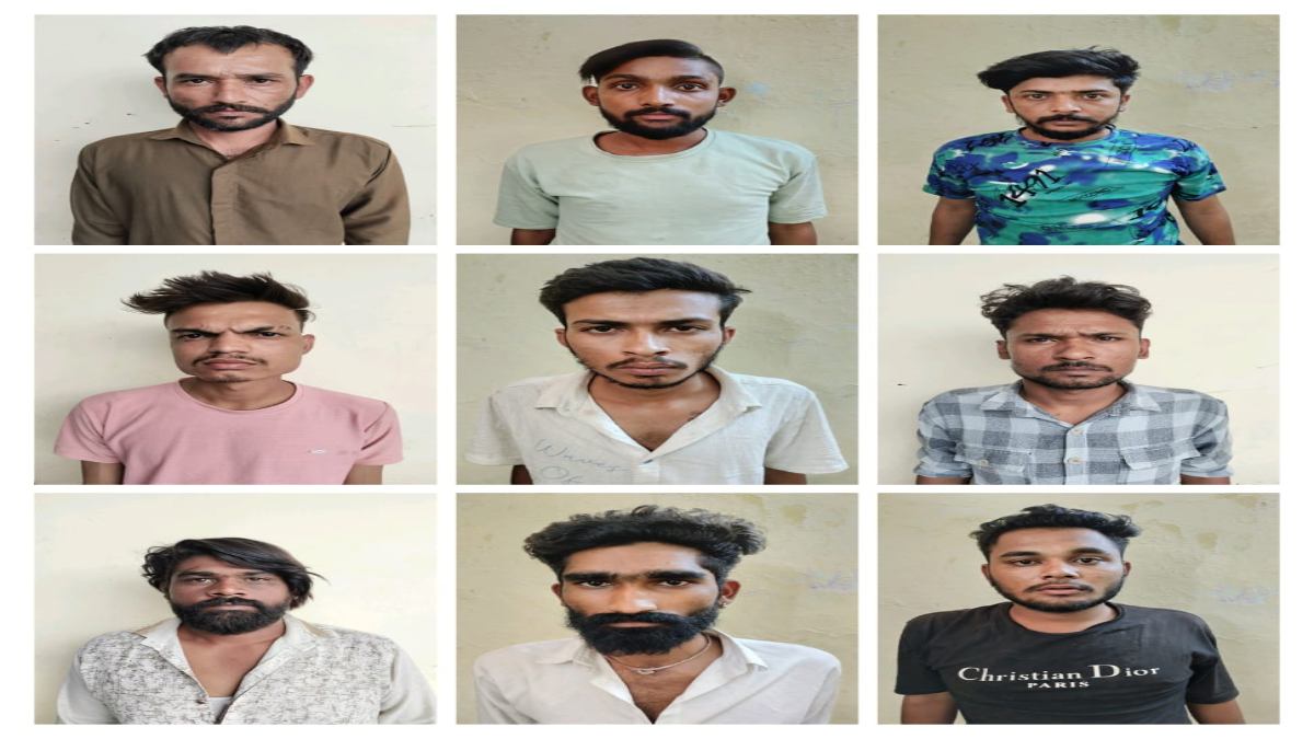 कांग्रेस नेता के घर हमला: गिरफ्तार आरोपियों की निशानदेही पर अन्य बदमाशों की तलाश जारी, धारदार हथियार भी बरामद