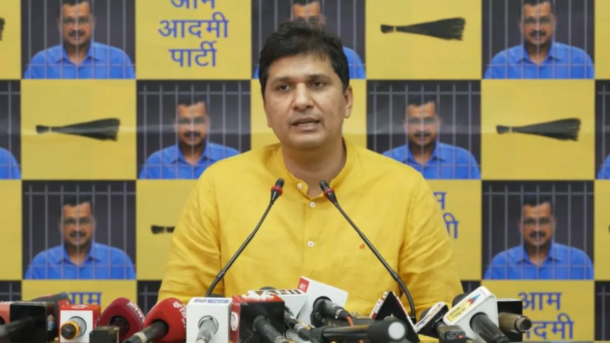 CCTV से छेड़छाड़ की बात झूठ, बदनाम कर रहे : सौरभ भारद्वाज