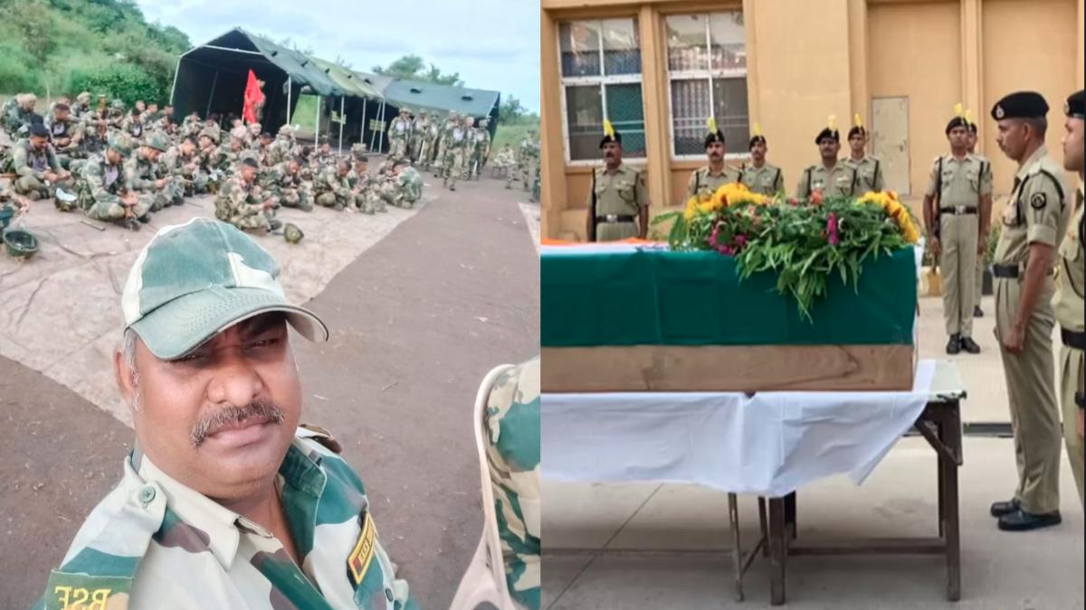 शिवपुरी पहुंचा BSF जवान का पार्थिव शरीर: गार्ड ऑफ ऑनर के साथ किया सुपुर्द ए खाफ, सड़क हादसे में हुई थी मौत, कश्मीर में पिता हुए थे शहीद