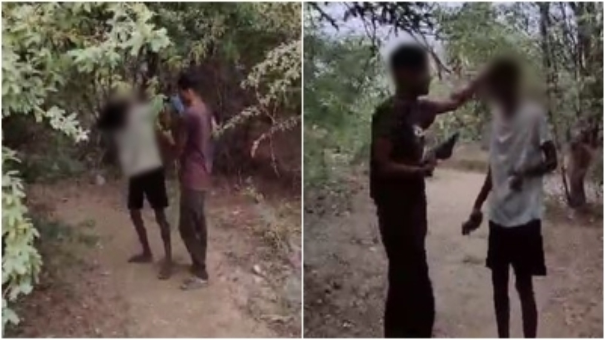 नाबालिग की जूते से पिटाई: पीड़ित की मां बोली- नशे के लिए नहीं दिए पैसे तो बच्चे से की मारपीट