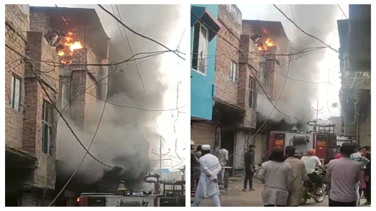 Bhopal News: पुराना कबाड़खाना के एक मकान में लगी आग, कड़ी मशक्कत कर पाया काबू