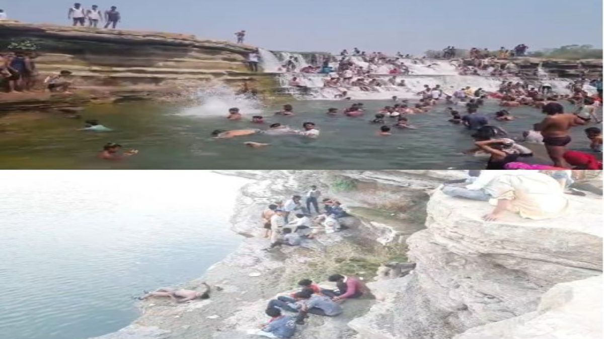 भदभदा वॉटरफाल में नहाने पर लगा प्रतिबंधः आदेश जारी, कल एक युवक की डूबने से हुई थी मौत